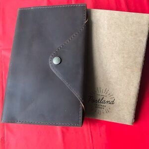 Portland Leather Goods Large Snap Journal in Canyon